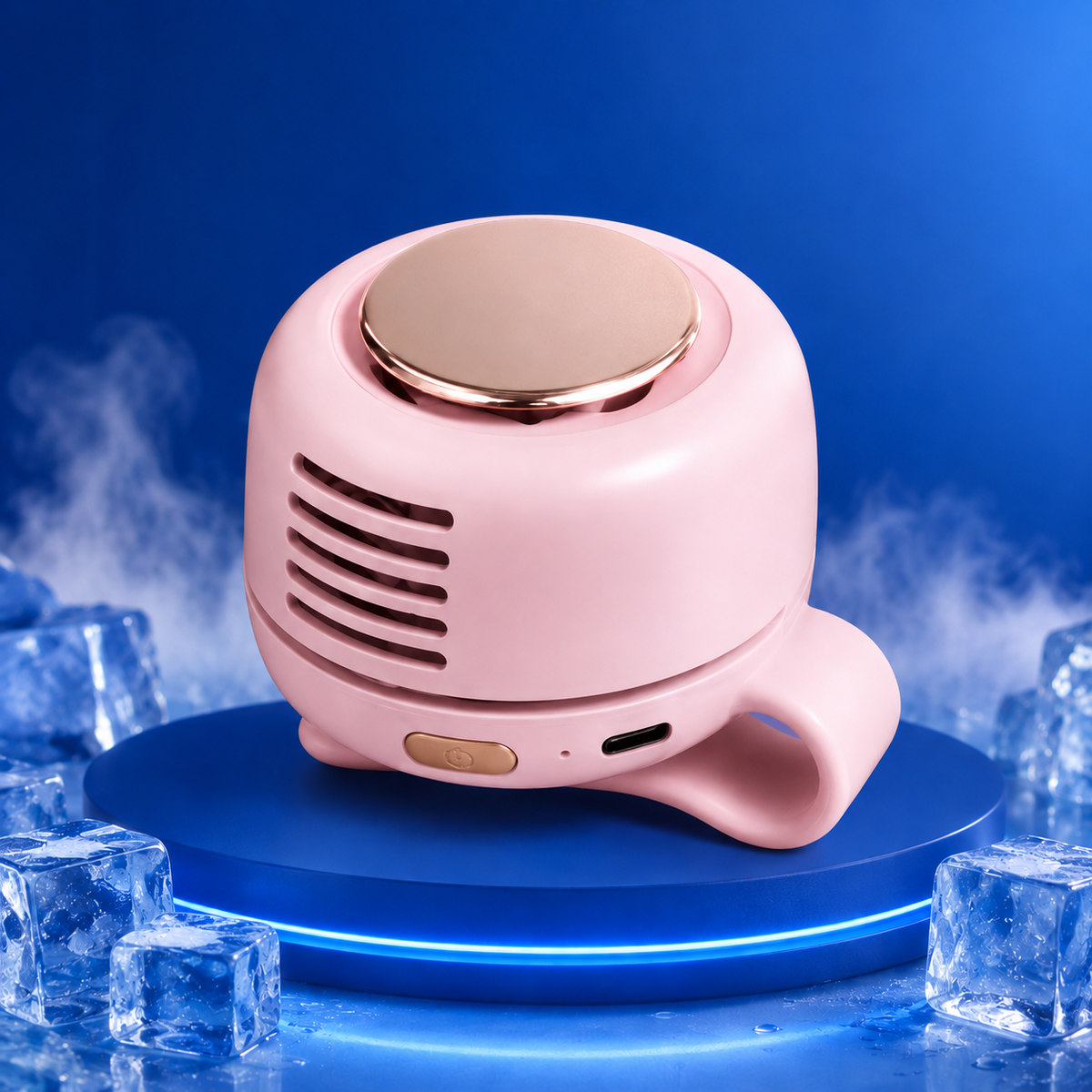 Portable Bladeless Mini Clip Fan | USB Rechargeable | 3 Speed | MF019