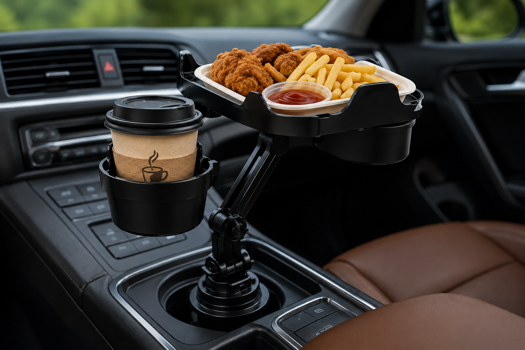 Premium Car Balance Tray &amp; Multi-Function Cup Holder