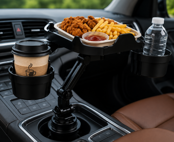 Premium Car Balance Tray &amp; Multi-Function Cup Holder