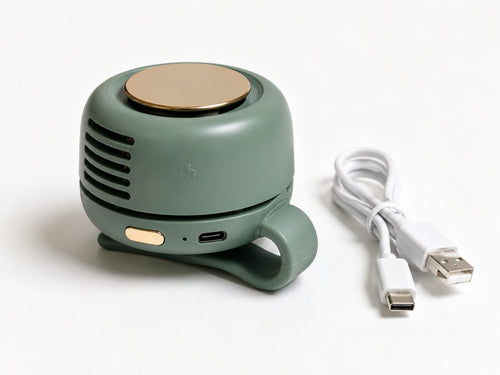 Portable Bladeless Mini Clip Fan | USB Rechargeable | 3 Speed | MF019